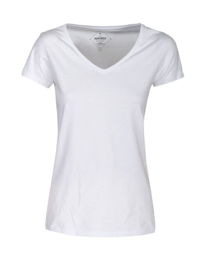 James Harvest HAR2124006 Whailford V-Neck Ladies T - COOZO