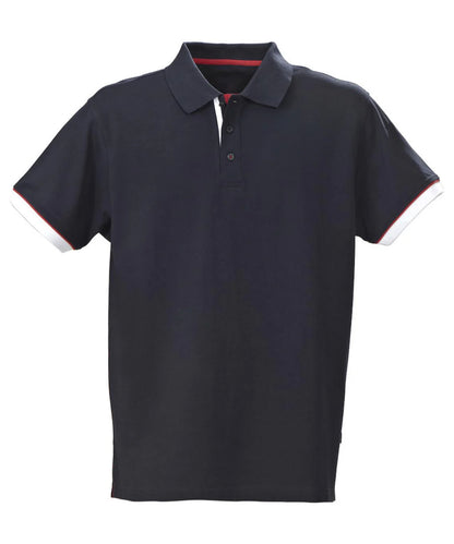 James Harvest HAR2135023 Anderson Pique Polo Shirt Outlet