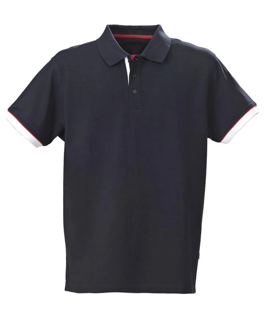 James Harvest HAR2135023 Anderson Pique Polo Shirt Outlet