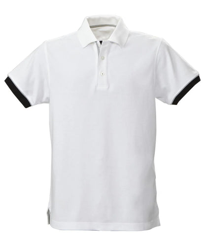 James Harvest HAR2135023 Anderson Pique Polo Shirt Outlet