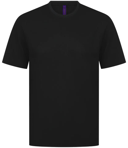 Henbury HB075 Henbury Unisex Coolplus Wicking Piqu T-Shirt - COOZO