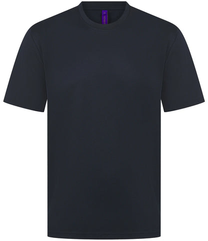 Henbury HB075 Henbury Unisex Coolplus Wicking Piqu T-Shirt - COOZO