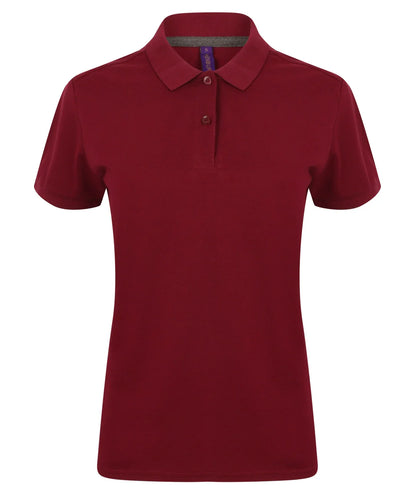 Henbury Ladies Modern Fit Cotton  Polo Shirt HB102 - COOZO