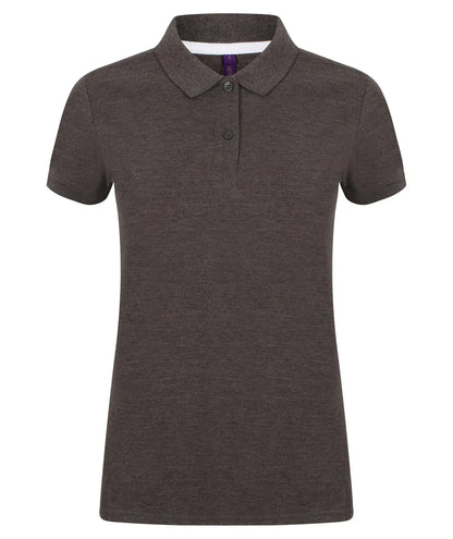 Henbury Ladies Modern Fit Cotton  Polo Shirt HB102 - COOZO