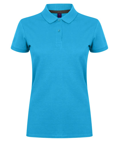 Henbury Ladies Modern Fit Cotton  Polo Shirt HB102 - COOZO