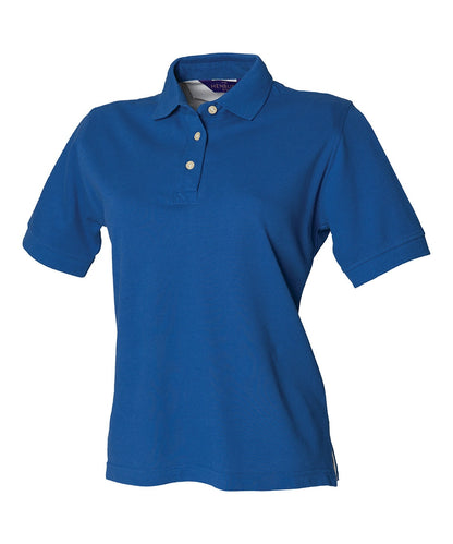 Henbury HB121 Ladies Classic Cotton Piqu Polo Shirt - COOZO