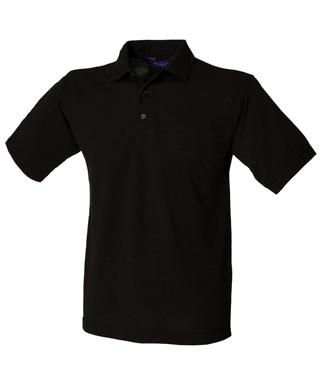 Henbury Heavy HB400 Poly/Cotton  Piqué Polo Shirt Stand up collar Taped neck Main color - COOZO