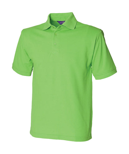 Henbury Heavy HB400 Poly/Cotton  Piqué  Polo Shirt Stand up collar Taped neck Other color - COOZO