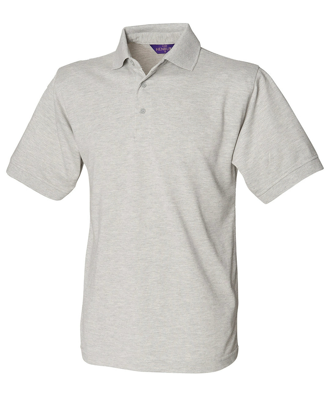 Henbury Heavy HB400 Poly/Cotton  Piqué Polo Shirt Stand up collar Taped neck Main color - COOZO