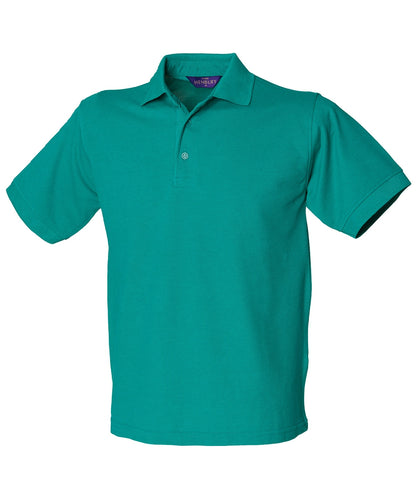 Henbury Heavy HB400 Poly/Cotton  Piqué  Polo Shirt Stand up collar Taped neck Other color - COOZO