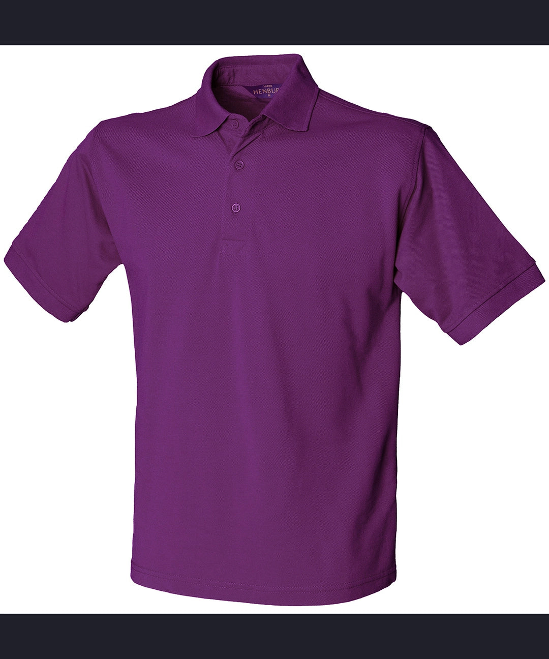 Henbury Heavy HB400 Poly/Cotton  Piqué  Polo Shirt Stand up collar Taped neck Other color - COOZO