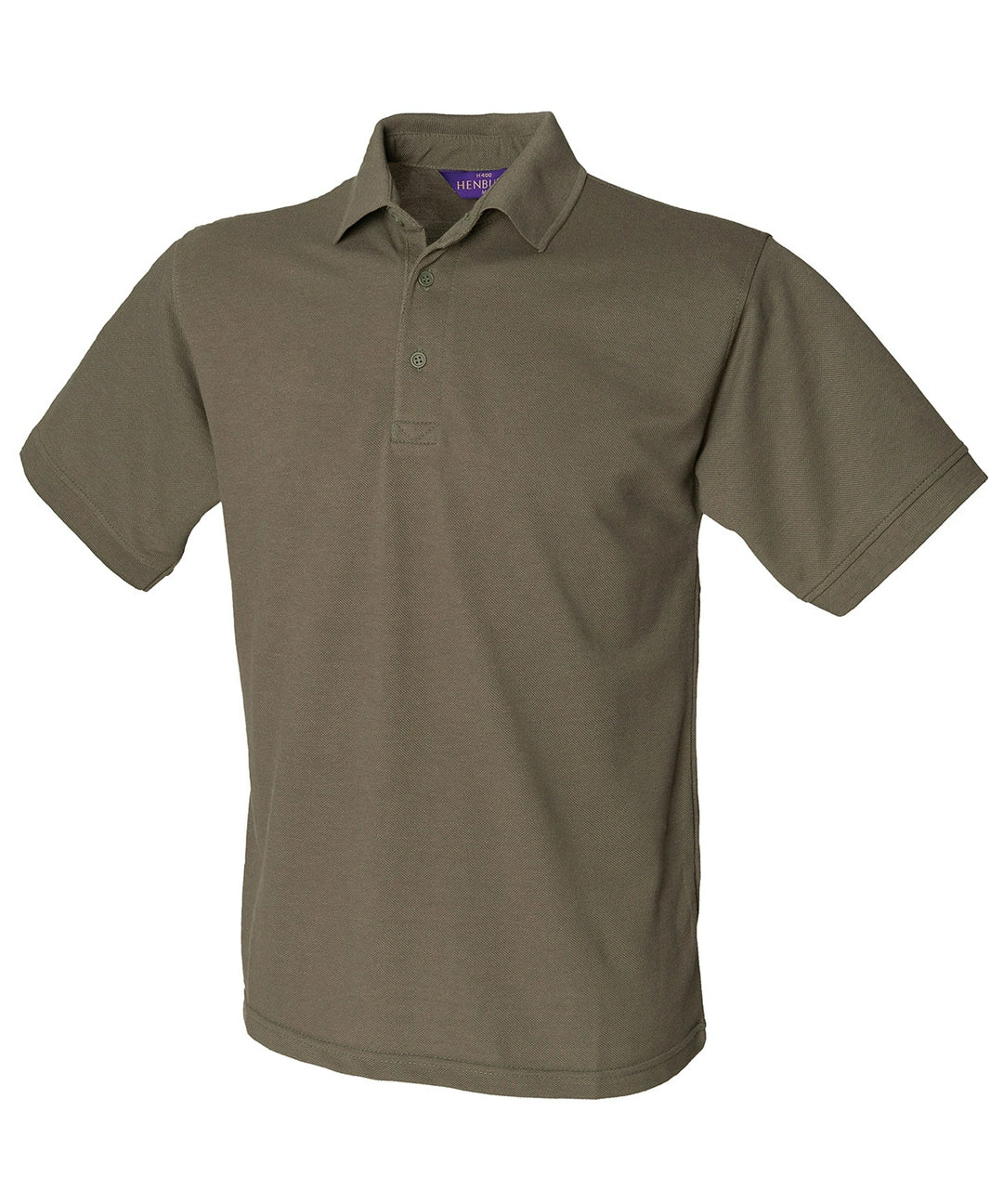 Henbury Heavy HB400 Poly/Cotton  Piqué  Polo Shirt Stand up collar Taped neck Other color - COOZO