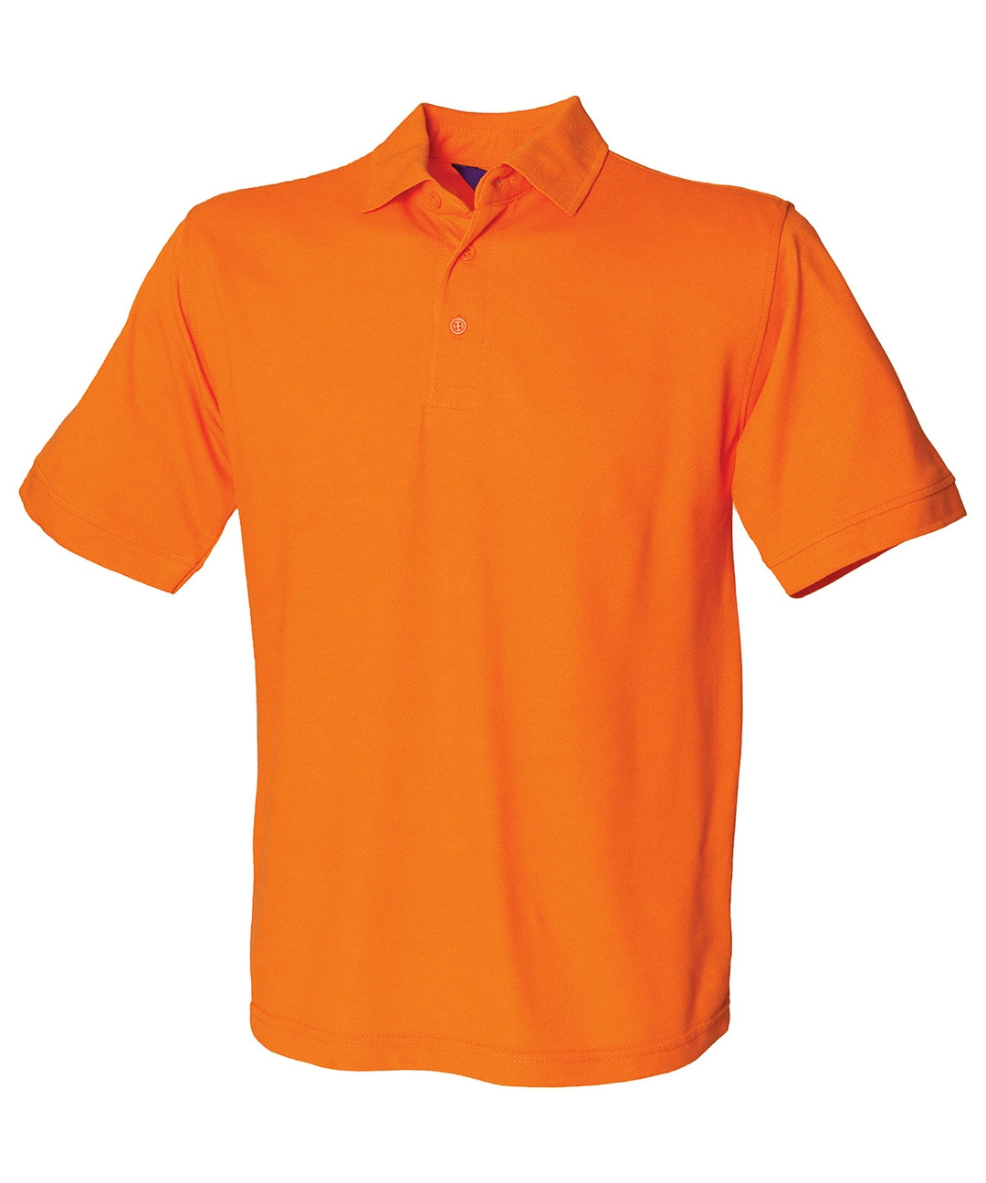 Henbury Heavy HB400 Poly/Cotton  Piqu¡§| Polo Shirt Stand up collar Taped neck Main color - COOZO