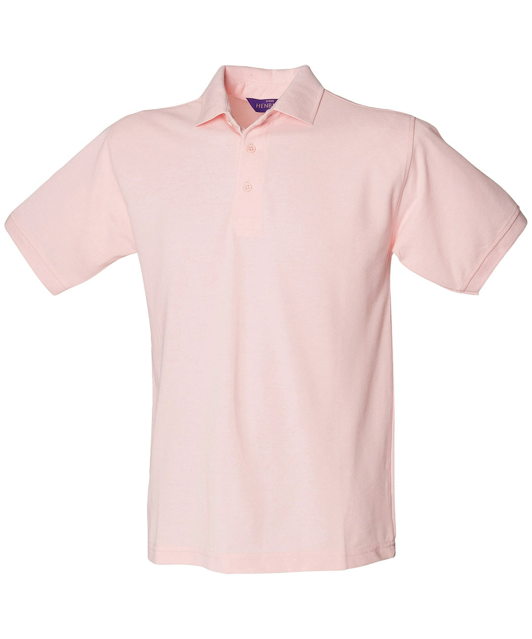 Henbury Heavy HB400 Poly/Cotton  Piqué Polo Shirt Stand up collar Taped neck Main color - COOZO