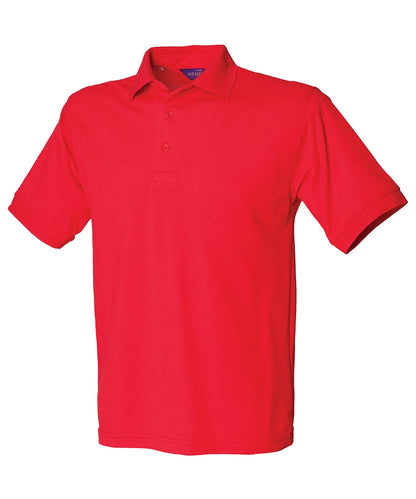 Henbury Heavy HB400 Poly/Cotton  Piqu¡§| Polo Shirt Stand up collar Taped neck Main color - COOZO