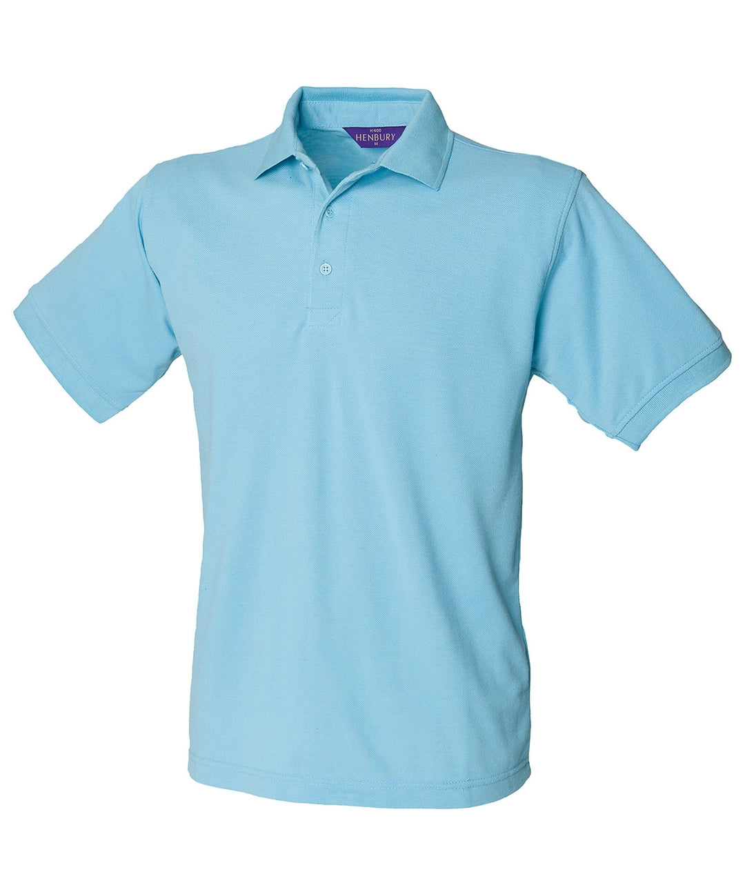 Henbury Heavy HB400 Poly/Cotton  Piqu¡§| Polo Shirt Stand up collar Taped neck Main color - COOZO