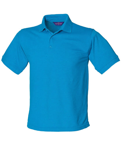 Henbury Heavy HB400 Poly/Cotton  Piqué  Polo Shirt Stand up collar Taped neck Other color - COOZO