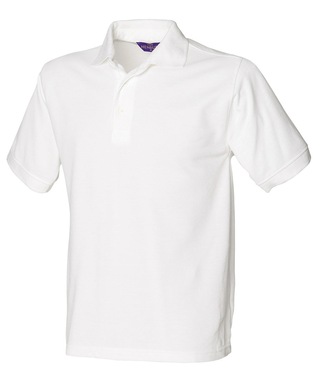 Henbury Heavy HB400 Poly/Cotton  Piqué Polo Shirt Stand up collar Taped neck Main color - COOZO