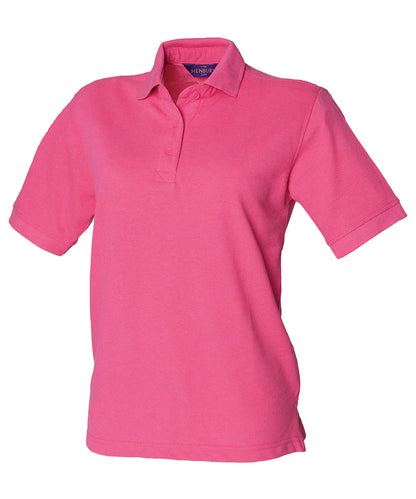 Henbury Ladies Poly/Cotton Polo Shirt HB401 - COOZO