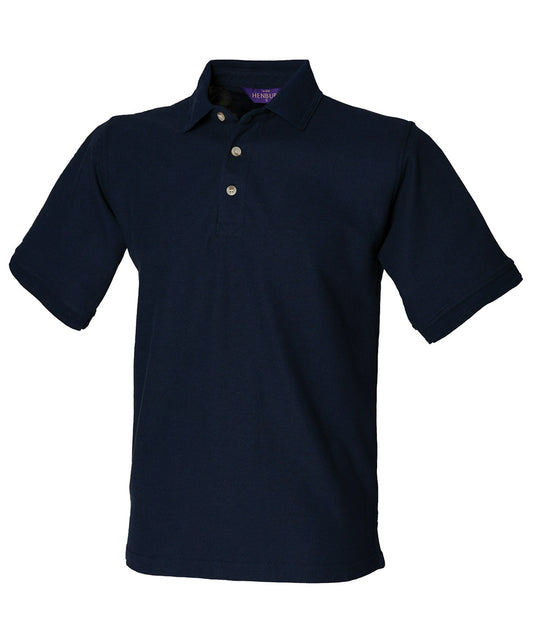 Henbury HB410 Ultimate Poly/Cotton Workwear Piqu¡§| Polo Shirt Stand up collar - COOZO