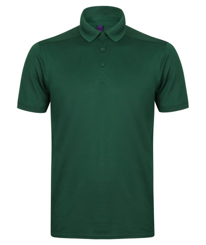 Henbury Slim Fit Stretch Microfine Polo Shirt HB460 - COOZO