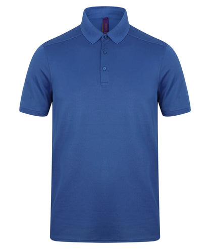 Henbury Slim Fit Stretch Microfine Polo Shirt HB460 - COOZO