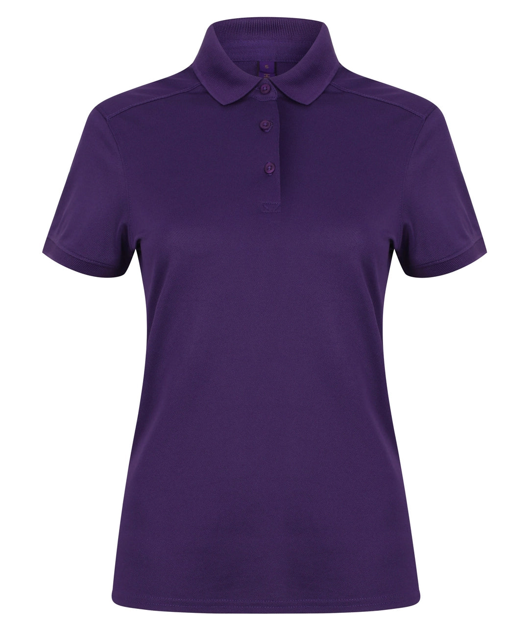 Henbury HB461 Ladies Slim Fit Stretch Microfine Piqu Polo Shirt - COOZO