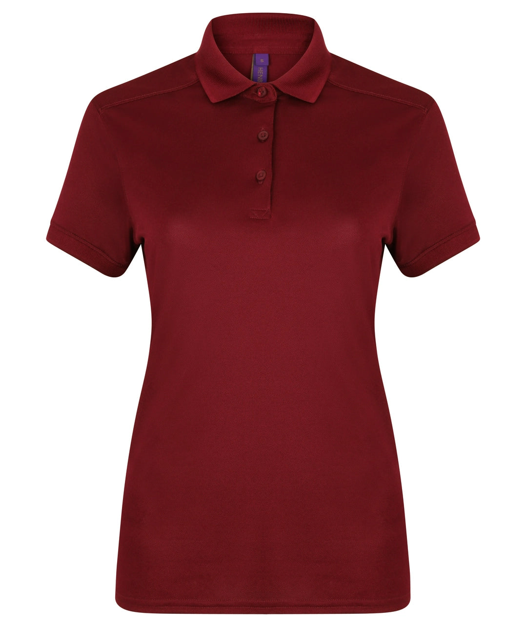 Henbury HB461 Ladies Slim Fit Stretch Microfine Piqu Polo Shirt - COOZO