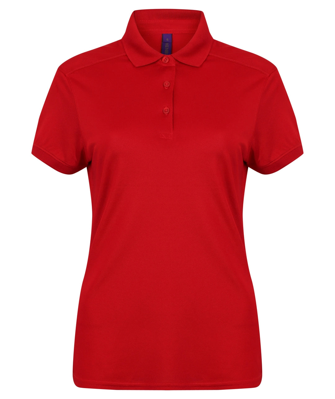 Henbury HB461 Ladies Slim Fit Stretch Microfine Piqu Polo Shirt - COOZO