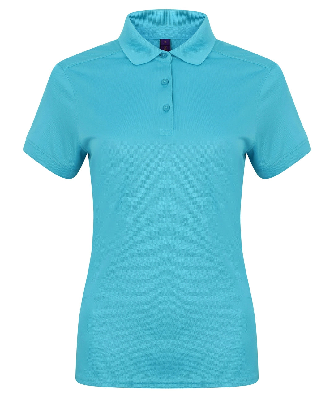 Henbury HB461 Ladies Slim Fit Stretch Microfine Piqu Polo Shirt - COOZO