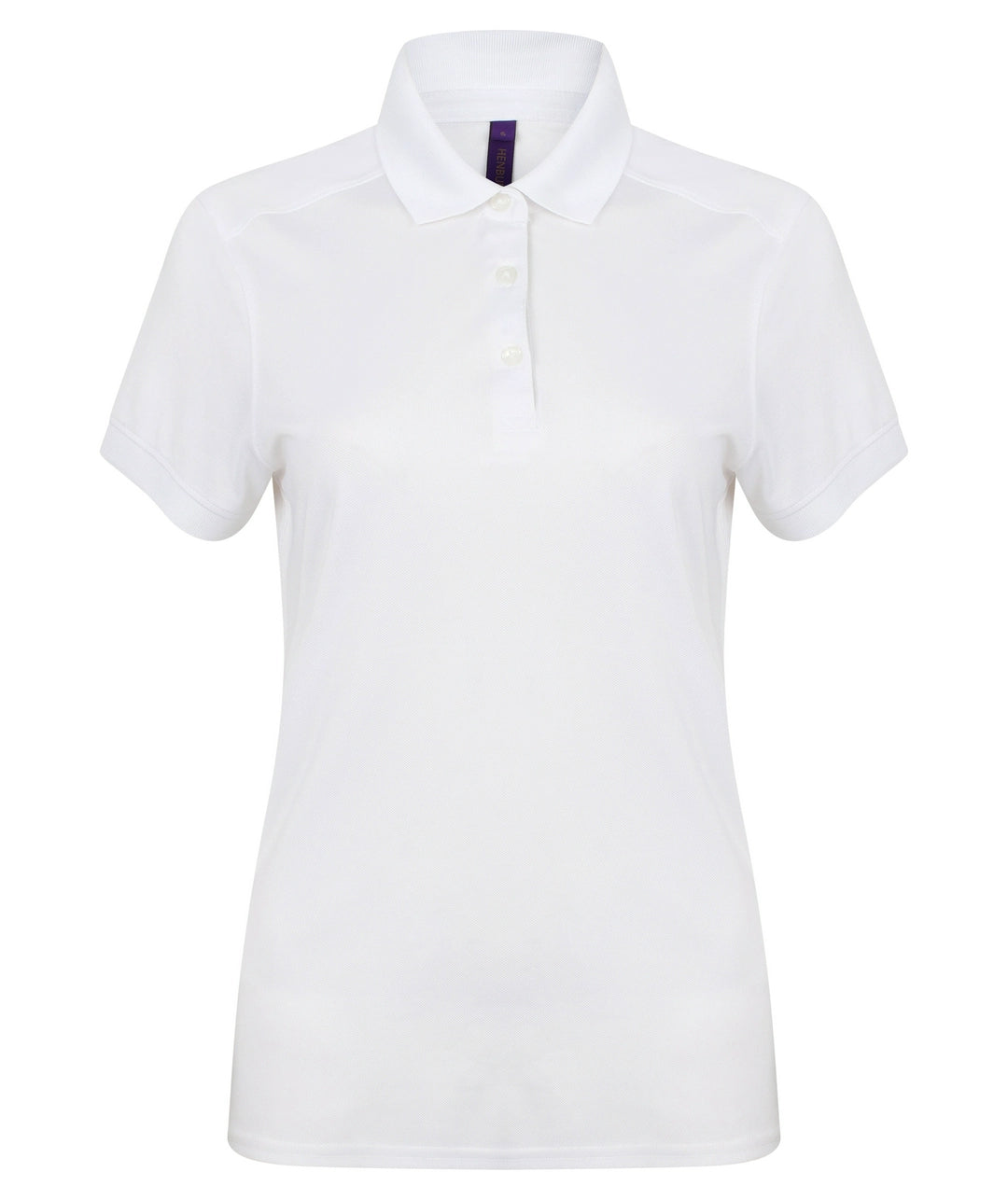 Henbury HB461 Ladies Slim Fit Stretch Microfine Piqu Polo Shirt - COOZO