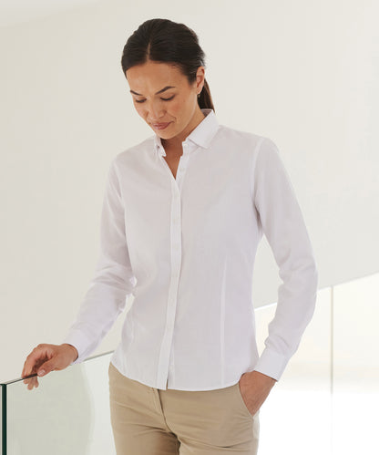 Henbury HB583 Women long sleeve otton-feel Coolplus  shirt