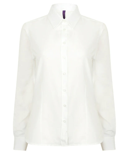Henbury Ladies Long Sleeve Wicking Shirt HB591 - COOZO