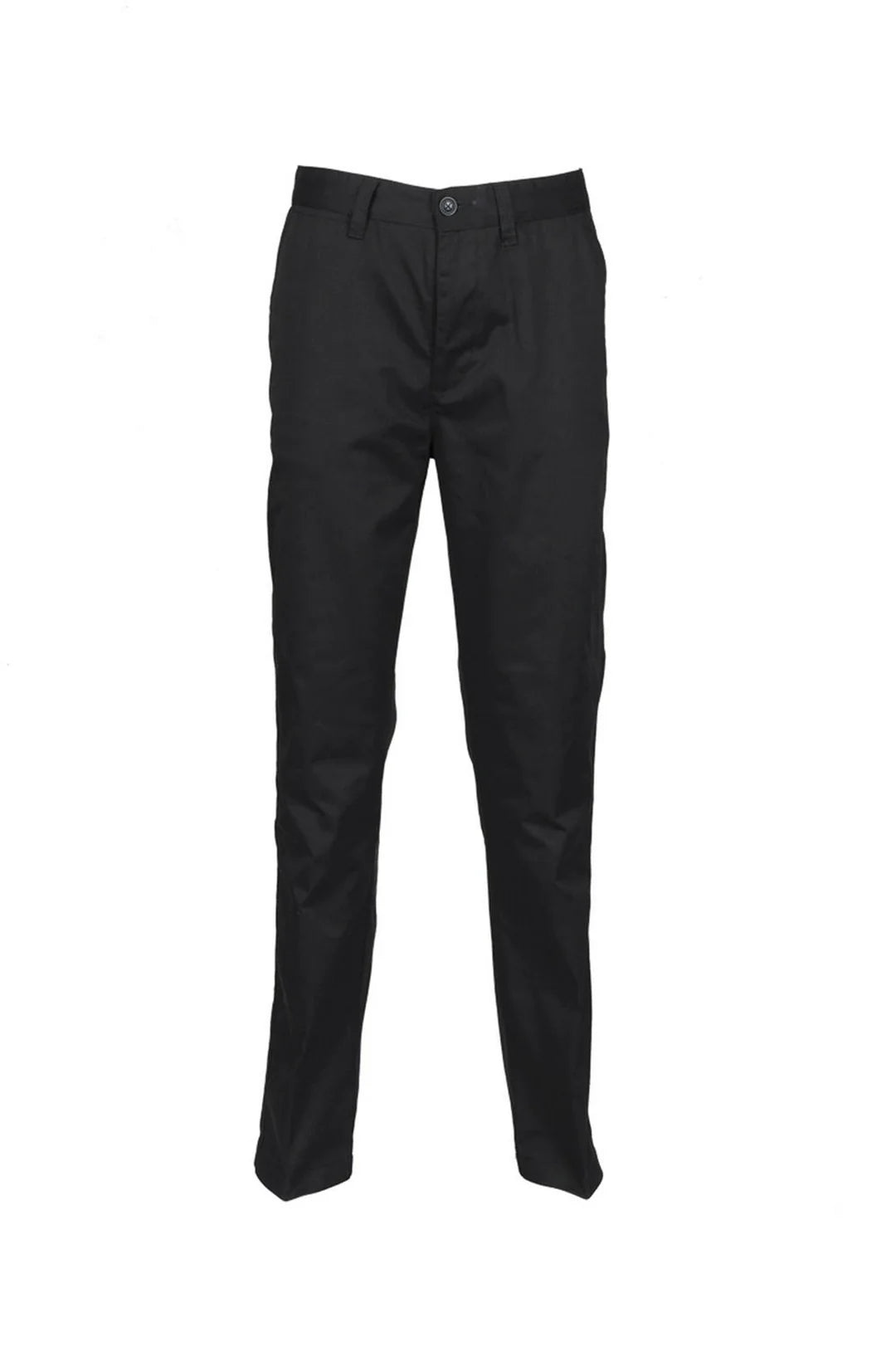 Henbury Ladies 65/35 Flat Fronted Chino Trousers HB641 - COOZO