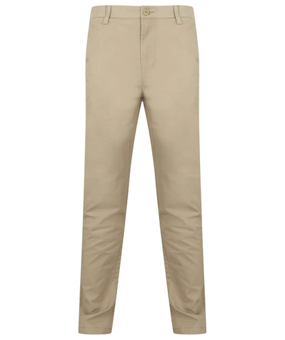 Henbury Stretch Flex Waistband Chino Trousers HB650 - COOZO