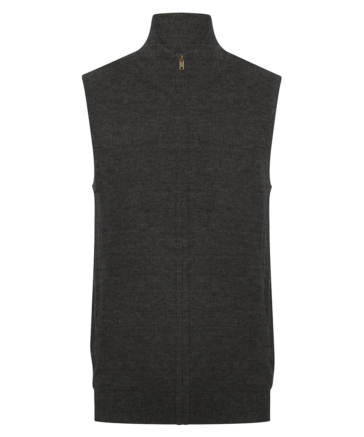Henbury HB711 Sleeveless zip-through jumper