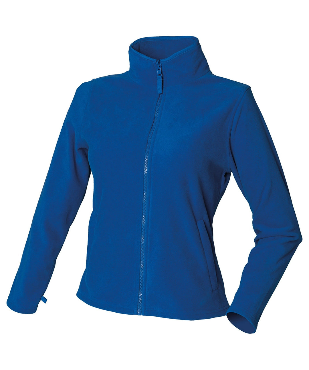 Henbury HB851 Ladies Micro Fleece Jacket anti-pill finish Soft stand collar - COOZO