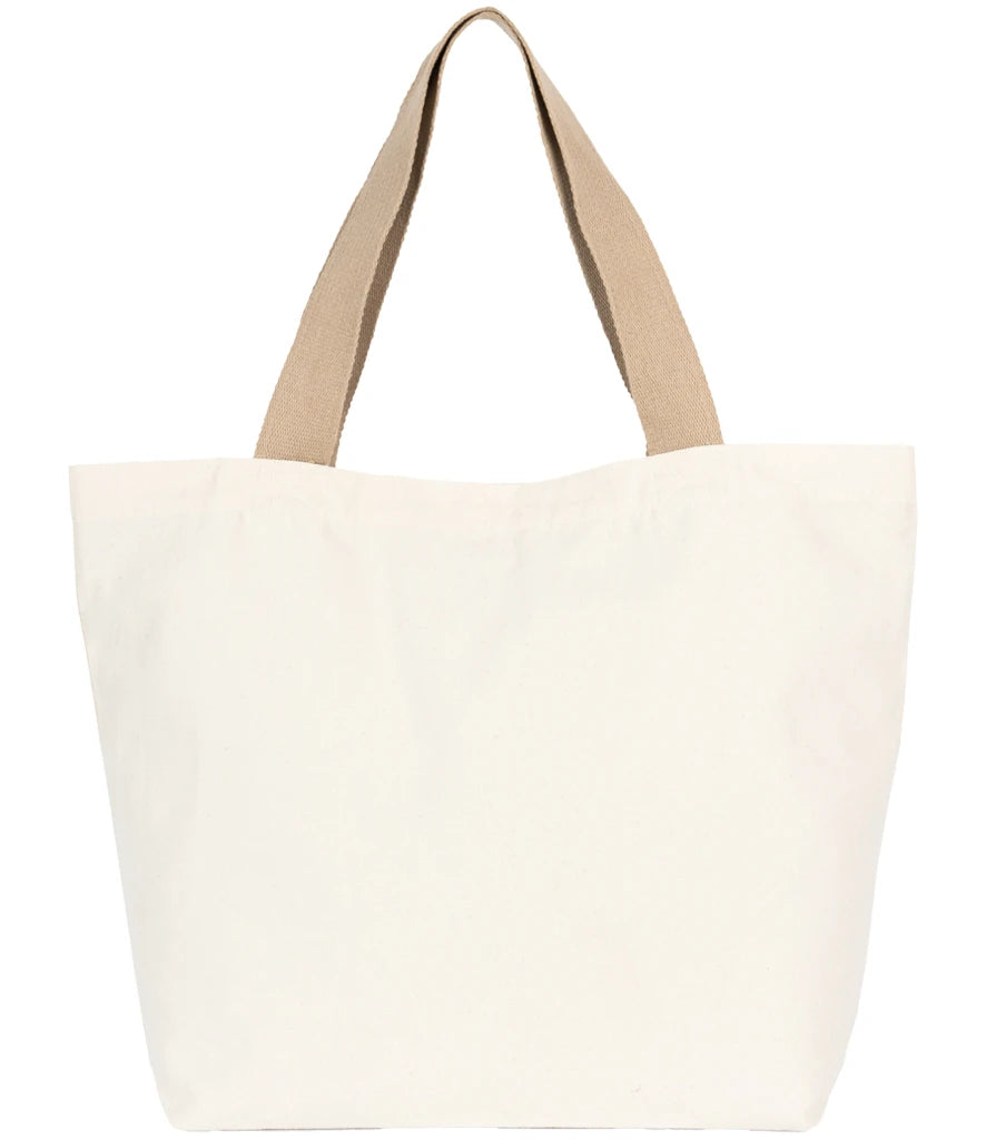 Kimood KI5204 Lge Recycled Flat-Bottom Shop Bag - COOZO