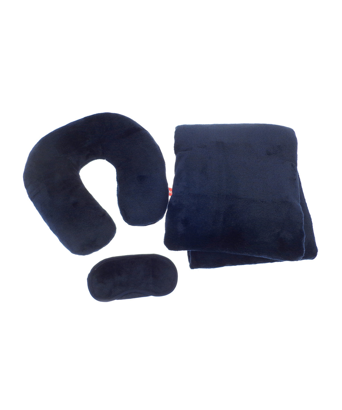 COOZO-Travel set (neck pillow, eye mask and fleece blanket)