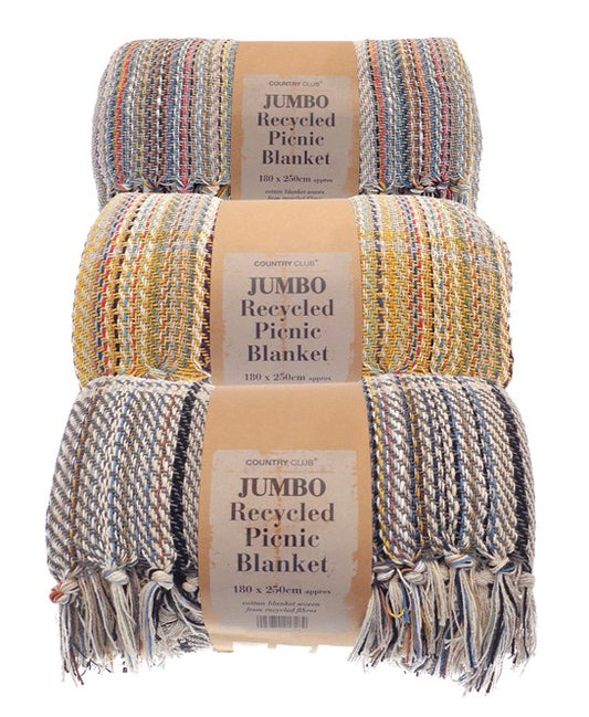 Home & Living HL207 Jumbo recycled picnic blanket