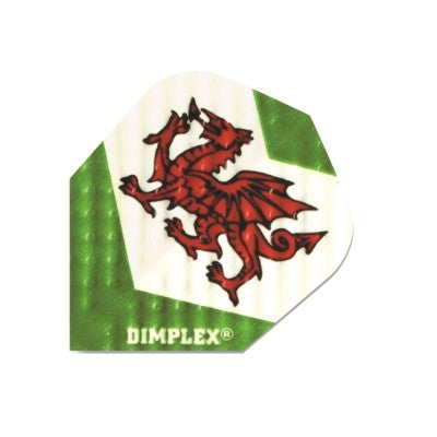 HARROWS HRDF18 Dimplex Welsh Dragon Dart Flights