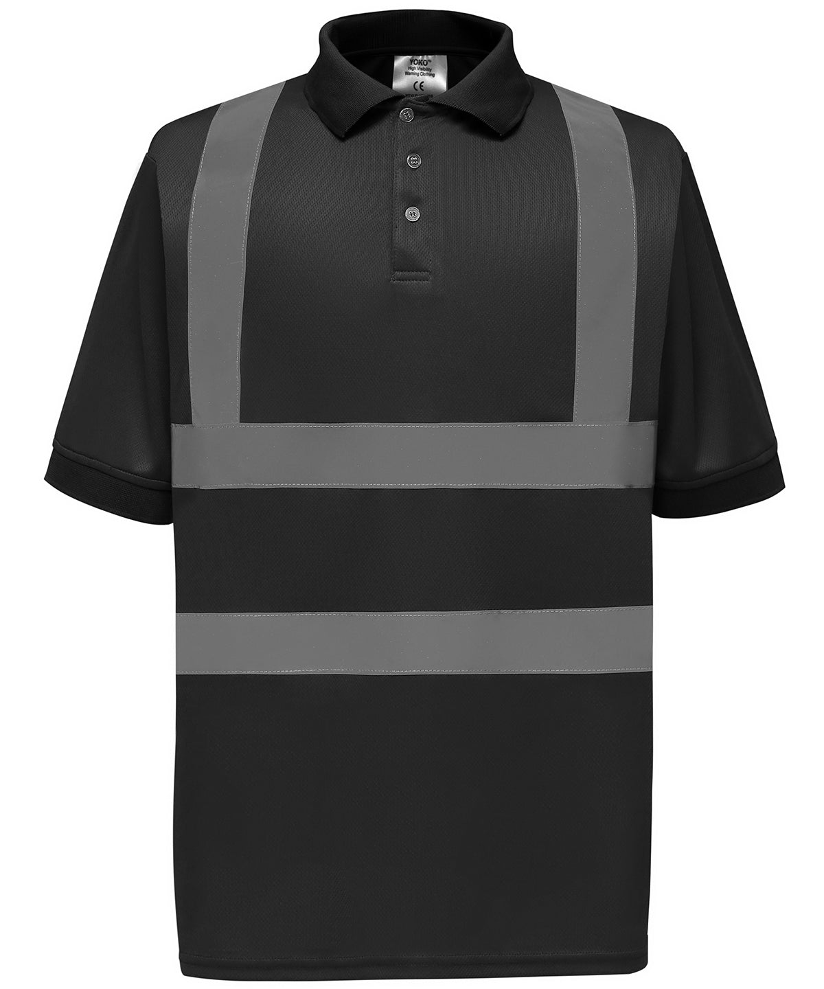 Yoko HVJ210-3M Mens(Unisex) Hi-vis short sleeve polo shirt - COOZO