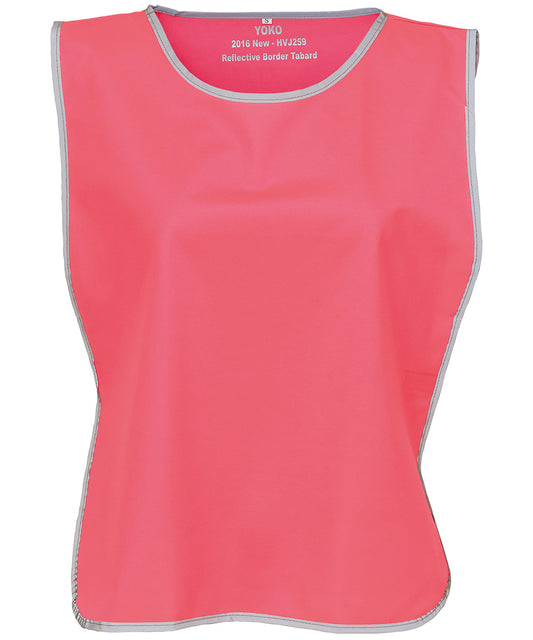 Yoko HVJ259 Unisex Reflective Border Tabard/Work Safety Protective Gear - COOZO