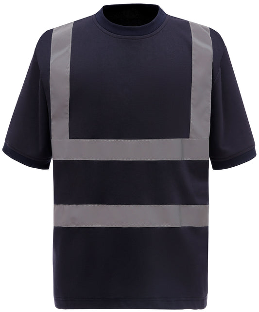 Yoko HVJ410 Unisex Hi-Vis Short Sleeve T-Shirt - COOZO