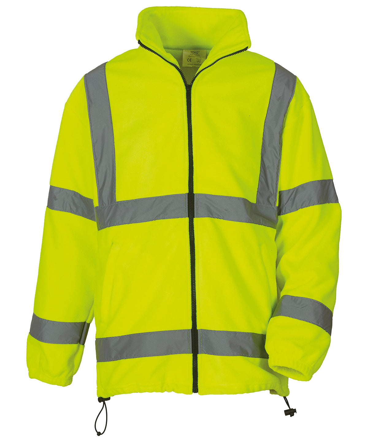 Yoko HVK08 Unisex Hi-Vis Heavyweight Fleece Jacket - COOZO