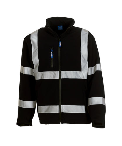 Yoko HVK09 Unisex Hi-Vis Softshell Jacket/Coat - COOZO