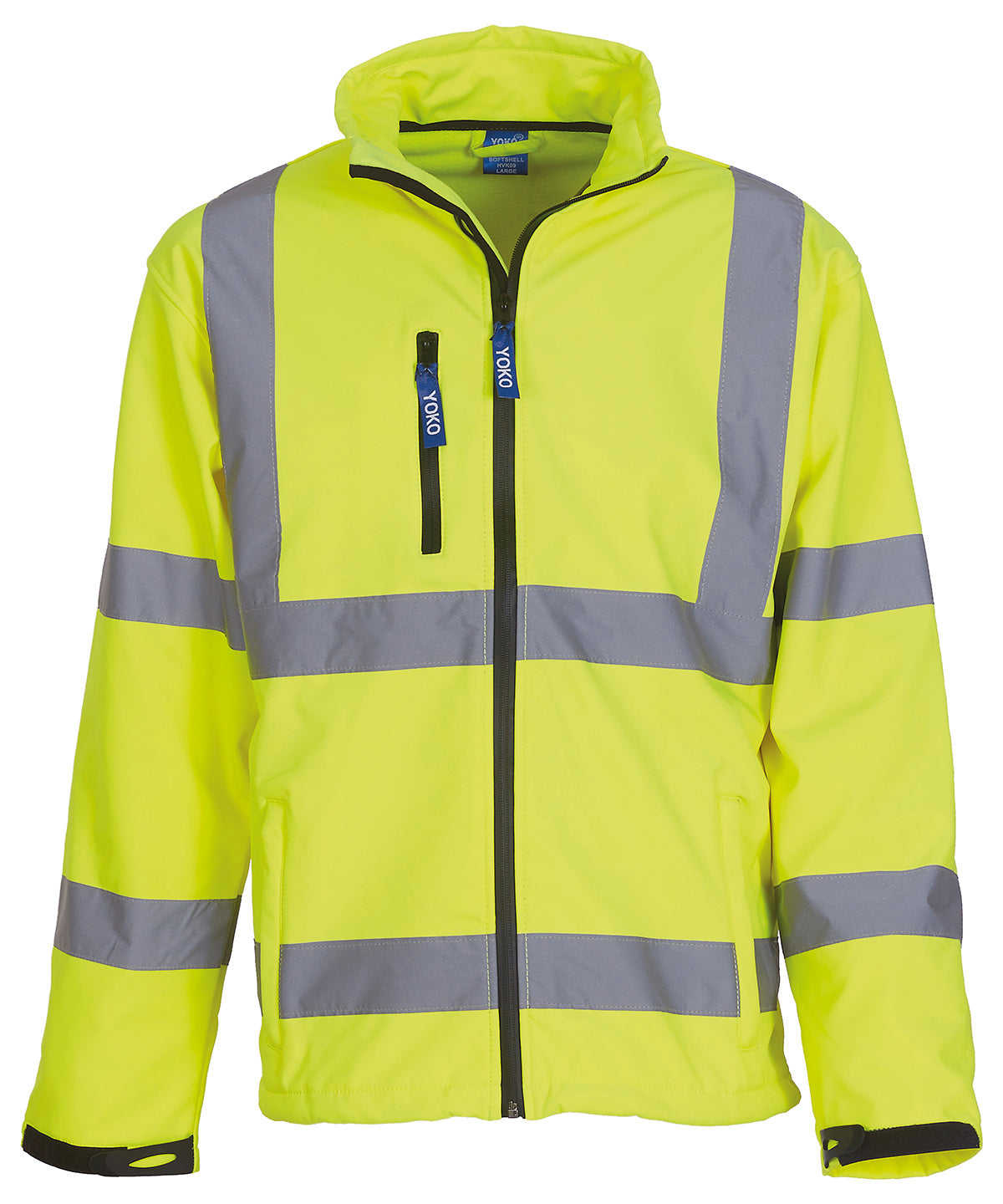 Yoko HVK09 Unisex Hi-Vis Softshell Jacket/Coat - COOZO