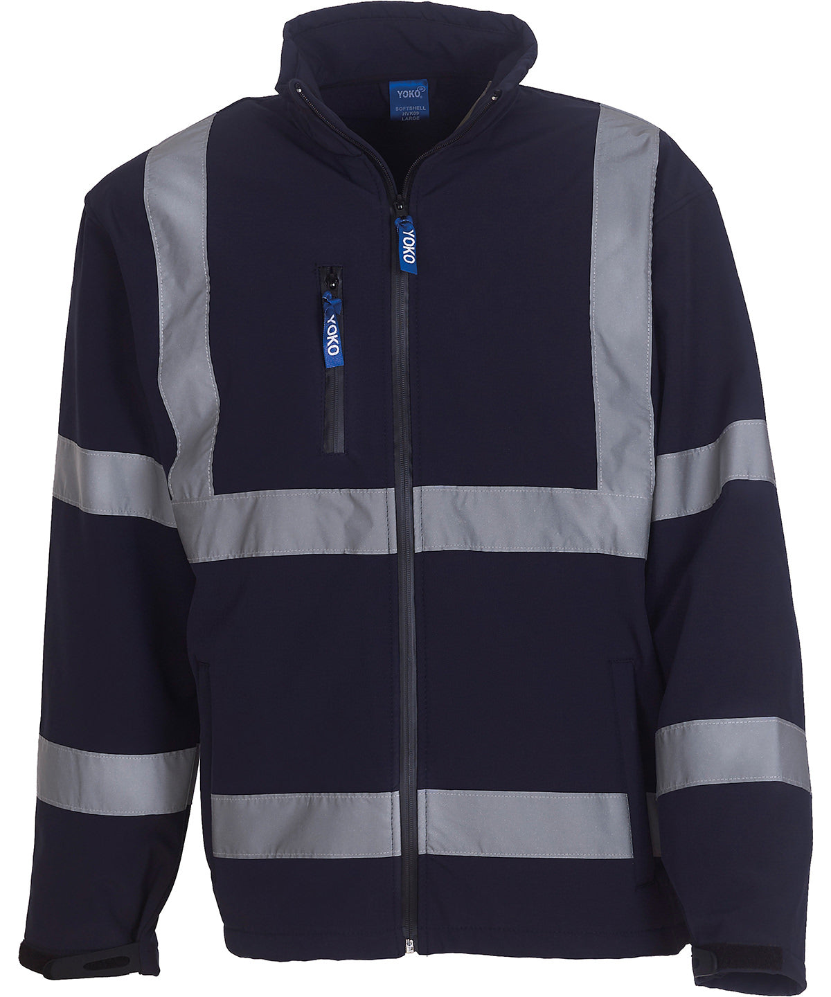 Yoko HVK09 Unisex Hi-Vis Softshell Jacket/Coat - COOZO