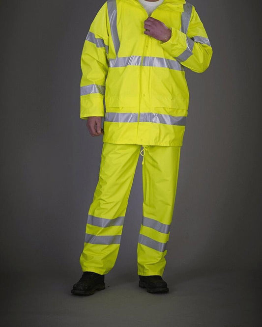COOZO-HI-VIS SOFT FLEX U-DRI TROUSER