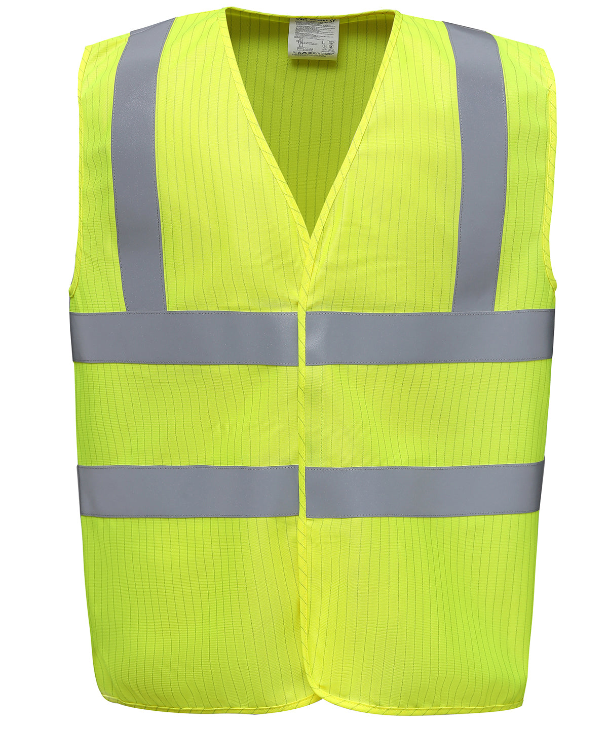 Yoko HVW100ASFR Hi-vis flame-retardant anti-static waistcoat - COOZO